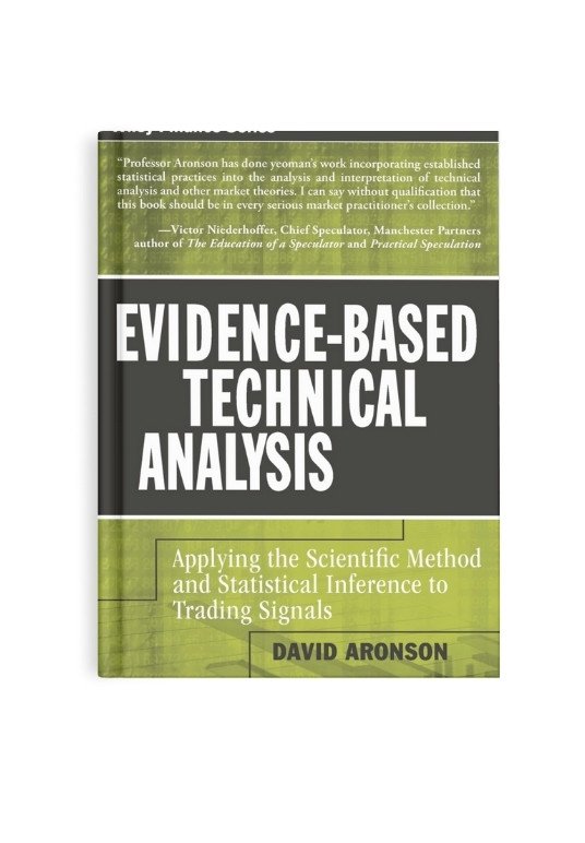 Cover of 'Evidence-Based Technical Analysis' by David Aronson